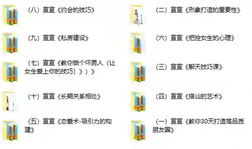 宣宣情感 vip10套课打包-心语情感库