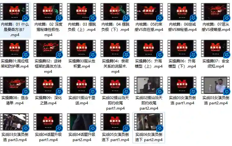 柯李思 chris《曼森方法》(完结)-心语情感库