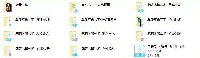 男魅情感《魅惑术》-心语情感库