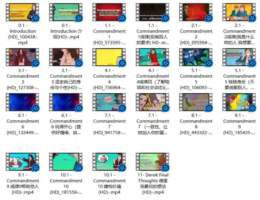 图片[1]-德里克《十戒》中文版-心语情感库